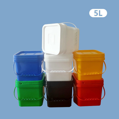 Τετράγωνο σχήμα HDPE Πλαστικά τύμπανα Chemical Plastic Bucket Drum Pail Barrel