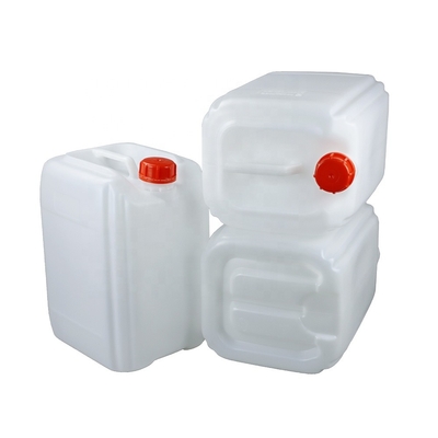 Caliber 47mm άσπρη τετραγωνική HDPE πλαστική δεξαμενή 20 Ltr 450g νερού