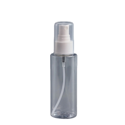 Διαφανές μπουκάλι ψεκασμού 18mm 100ML PET με το ακροφύσιο 13g