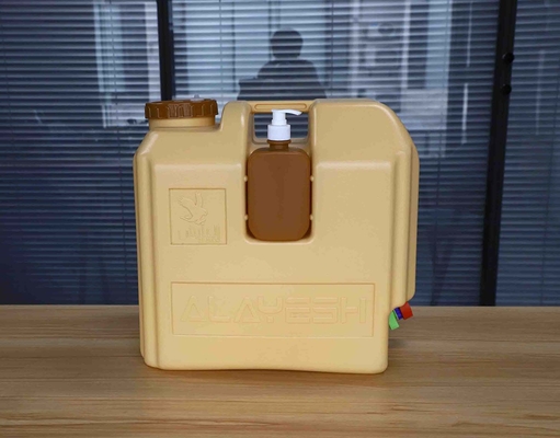 Πολυδιάστατος 20L πλαστικός Jerrycan HDPE 5 γαλόνια κουβά νερού με βρύση