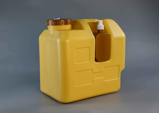 φορητό 30L πλαστικό τζέρικαν HDPE 8 γαλόνια κουβά νερού με βρύση και υγρό σαπούνι λοσιόν μπουκάλι για υπαίθριο κάμπινγκ αυτοκίνητο