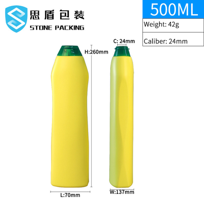 Μπουκάλι λοσιόν πολυαιθυλενίου 500ml υψηλής πυκνότητας