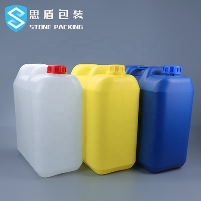 HDPE ο πλαστικός Jerry 41mm 20l μπορεί με τα εμφανή καπάκια πλαστογραφήσεων
