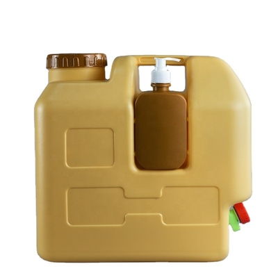1.3KG ορθογώνιο δεξαμενές νερού στρατοπέδευσης 5 γαλονιών αντιδιαβρωτικές