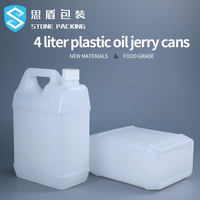 4L χημικό HDPE Jerry εμπορευματοκιβωτίων 1 γαλονιού μπορεί 176*108*280mm