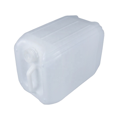Χημικό άσπρο διαφανές 41mm Hdpe Jerry αποθήκευσης μπορεί 20 λίτρο