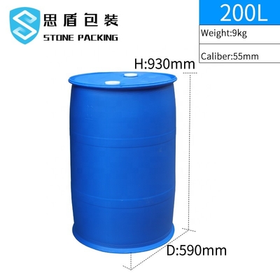 Χημικό σφραγισμένο HDPE 200L SIDUN πλαστικό τύμπανο 590*590mm