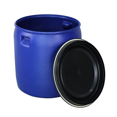 HDPE εμπορευματοκιβωτίων 150KG/L 970mm πλαστικά χημικά μπλε πλαστικά βαρέλια