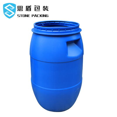 HDPE κυλίνδρων πλαστικό εμπορευματοκιβώτιο 30l 160l με τη στεφάνη σιδήρου