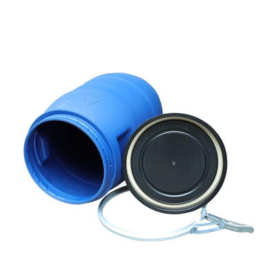 HDPE κυλίνδρων πλαστικό εμπορευματοκιβώτιο 30l 160l με τη στεφάνη σιδήρου