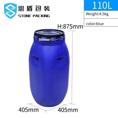 110L HDPE HDPE ODM cOem πλαστικών εμπορευματοκιβωτίων μπλε κάδος 4.5kg