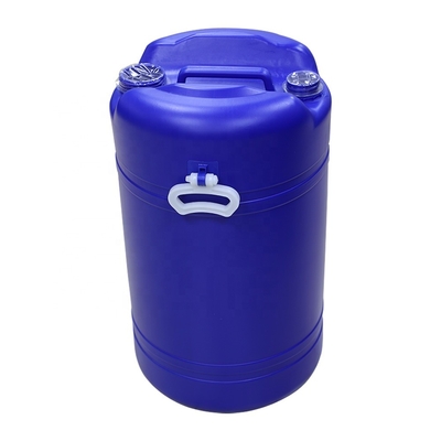 HDPE μπλε 60L πλαστικό τύμπανο 55 γαλονιού με το ODM cOem λαβών Pastic