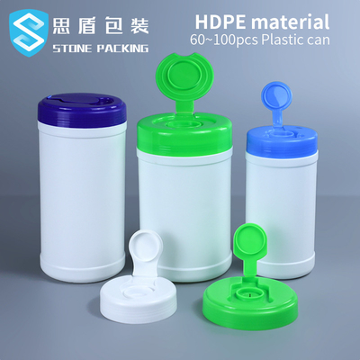 HDPE μεταλλινών ανοικτό τοπ HDPE πλαστικών εμπορευματοκιβωτίων 750ML τύμπανο