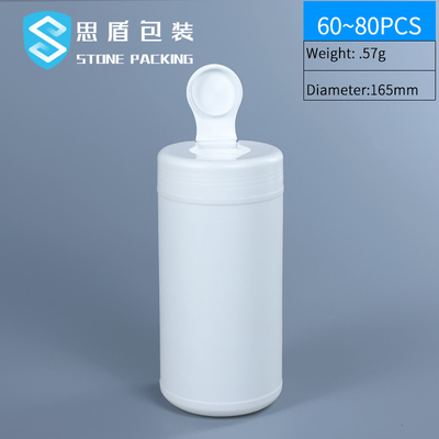 HDPE μεταλλινών ανοικτό τοπ HDPE πλαστικών εμπορευματοκιβωτίων 750ML τύμπανο