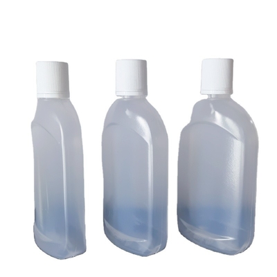 Διαφανές 500ml μπουκάλι σαμπουάν μεταλλινών με την κεφαλή κοχλίου 45g