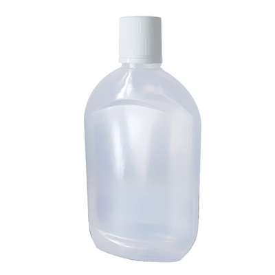 Διαφανές 500ml μπουκάλι σαμπουάν μεταλλινών με την κεφαλή κοχλίου 45g