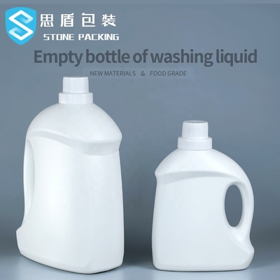 HDPE κεφαλής κοχλίου 60mm κενά καθαριστικά μπουκάλια 2kg 5kg πλυντηρίων